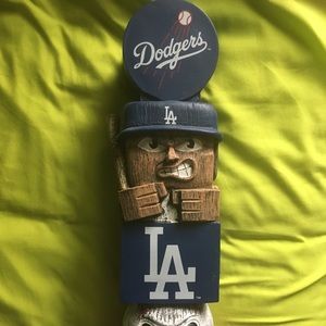 Dodgers Baseball Totem Poll